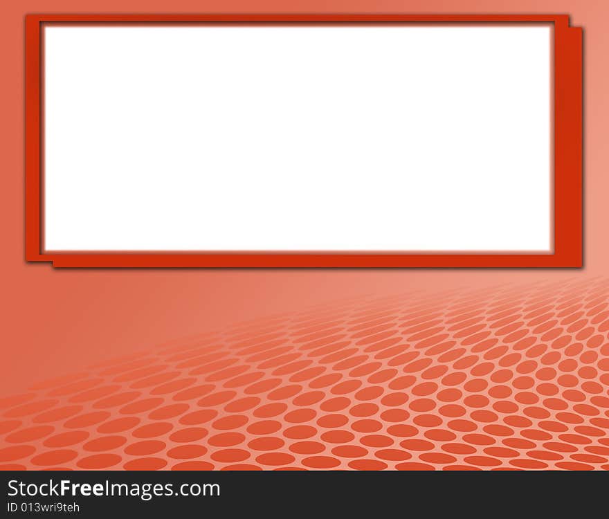 Orange Abstract Background