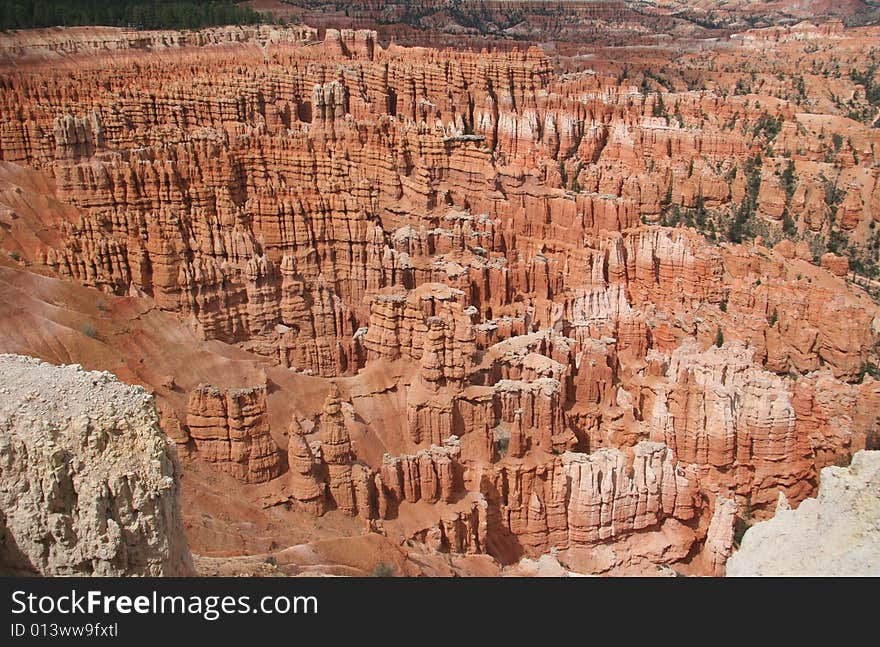 Inspiration Point, Bryce Amphitheater. Bryce Canyon national park. Utah. USA