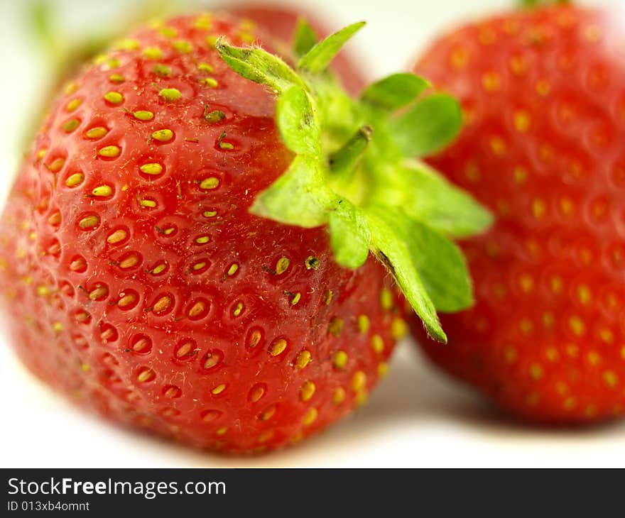 Strawberry very close and fruits details. Strawberry very close and fruits details