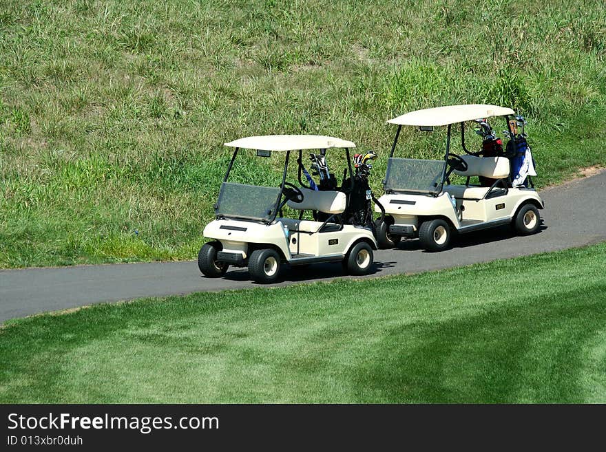 Two Golf Carts