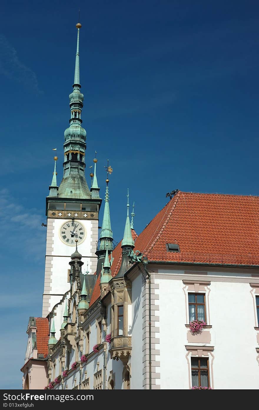 Town Hall On The Main Square Of Olomouc