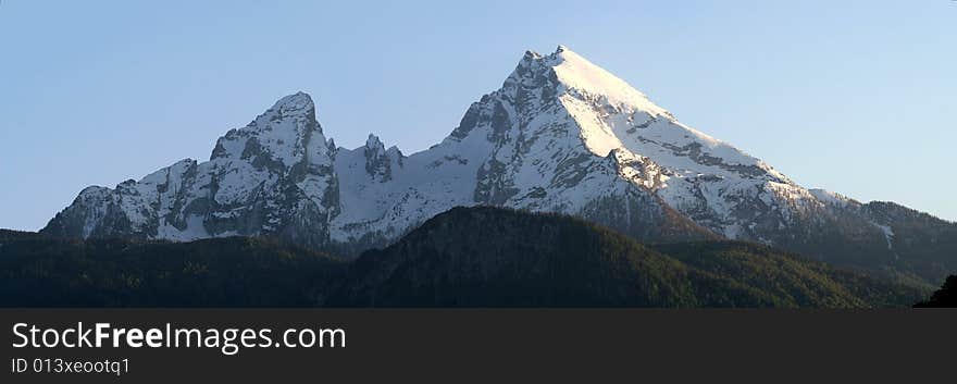 Mount watzmann