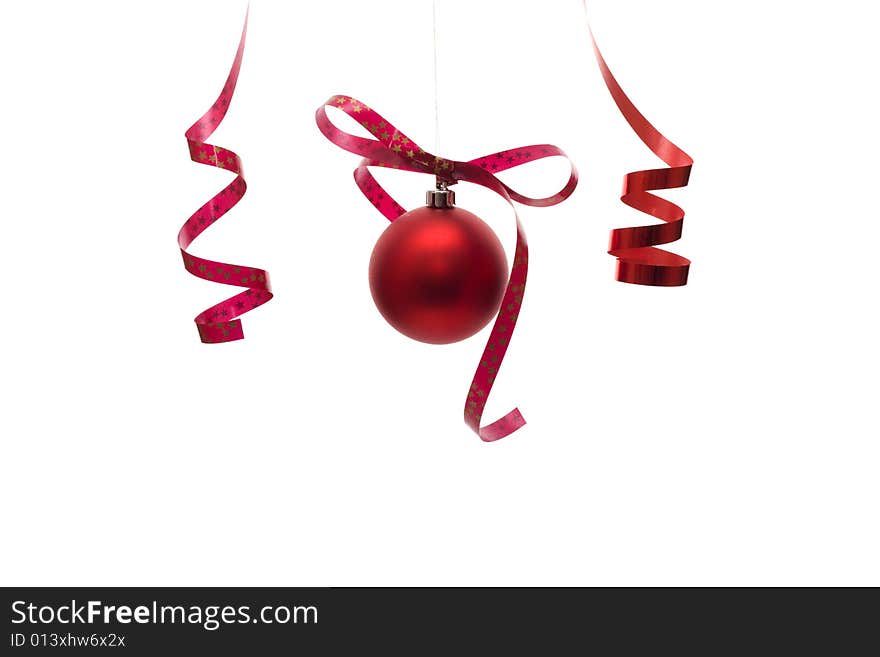 Red ball - Christmas decoration