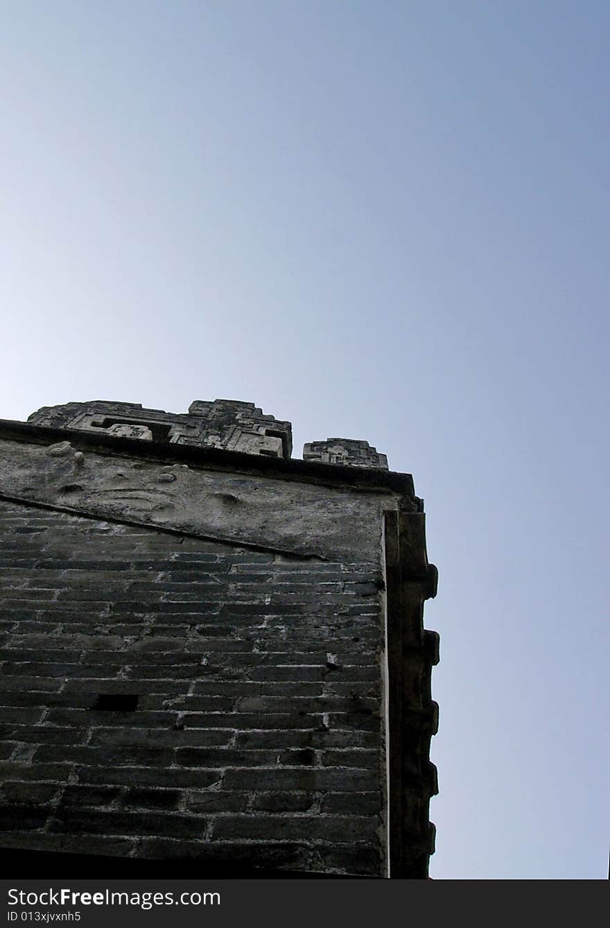 It is the old architecture built in hunderd years before in south of China . It is the old architecture built in hunderd years before in south of China .