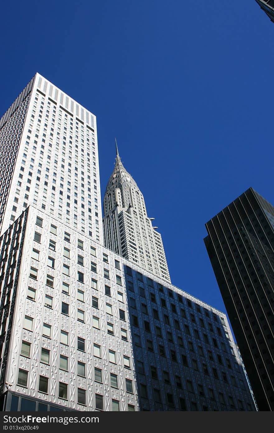 Midtown architecture including the Chrysler Building. Midtown architecture including the Chrysler Building.