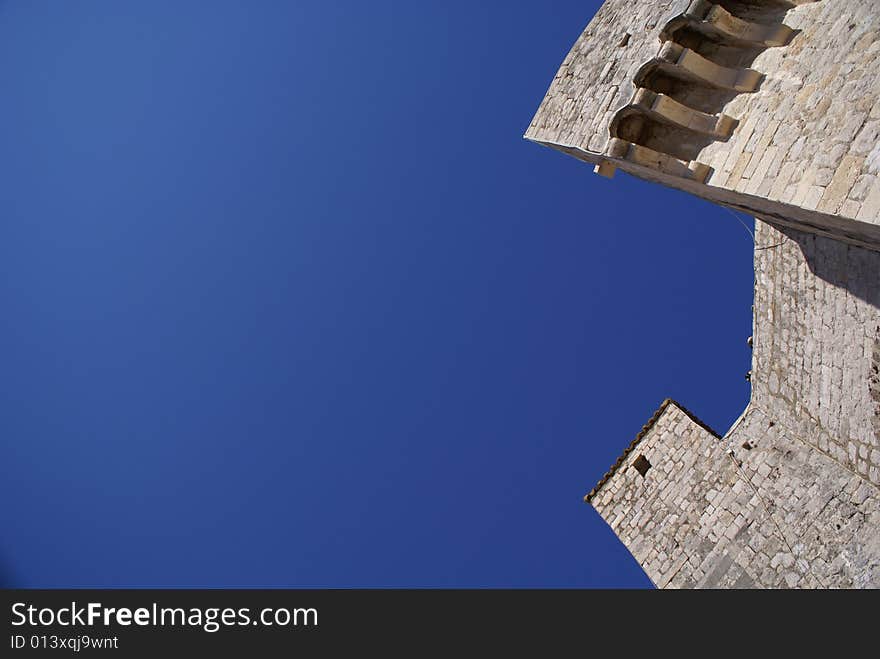 Limestone tower