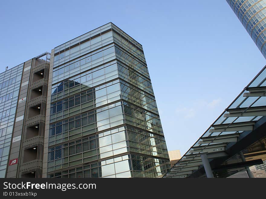 Buildings in Shinagawa The modern business district of Tokyo. Buildings in Shinagawa The modern business district of Tokyo