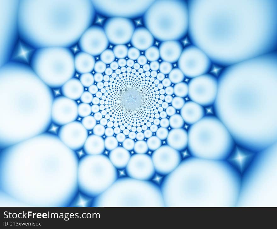 Fractal image of an abstract. Fractal image of an abstract.