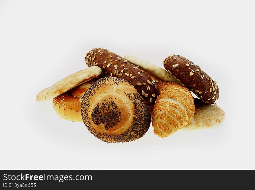 Bread and rolls from a rye flour