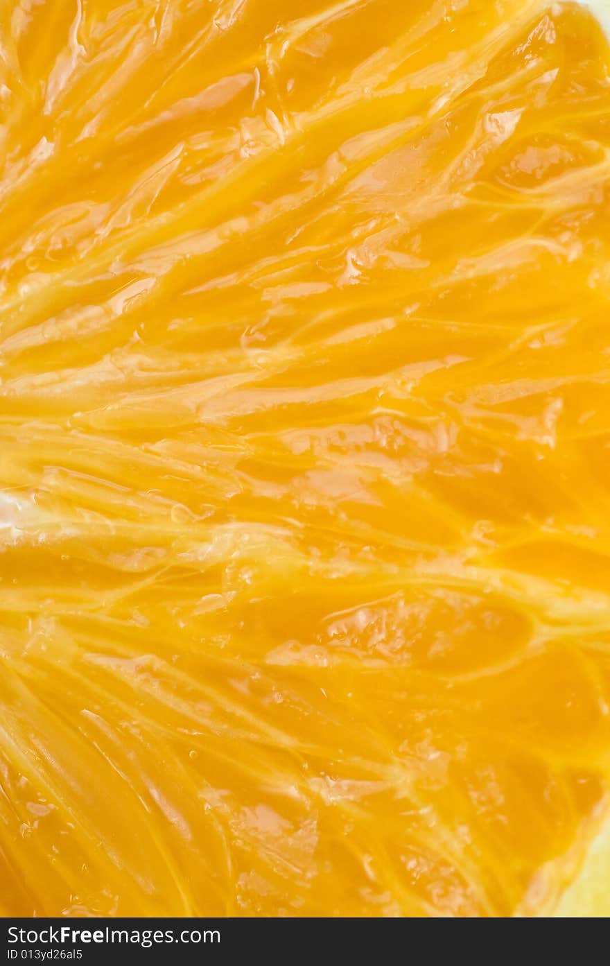 Extreme close up of orange. Extreme close up of orange