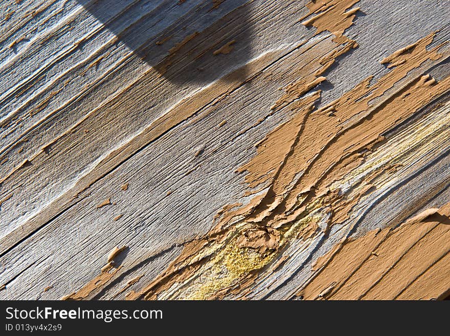 Weathered wood with good grain pattern; in horizontal orientation. Weathered wood with good grain pattern; in horizontal orientation