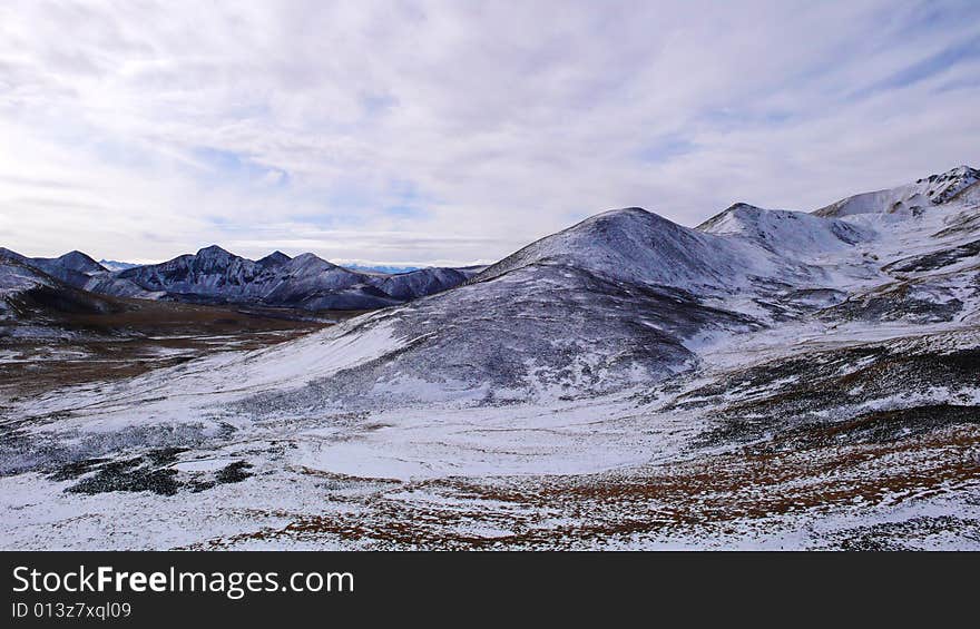 Jokul in Tibet of China