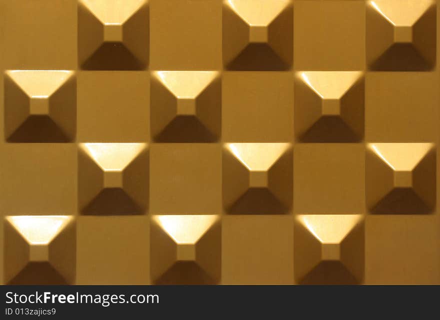 Golden background with straight lines