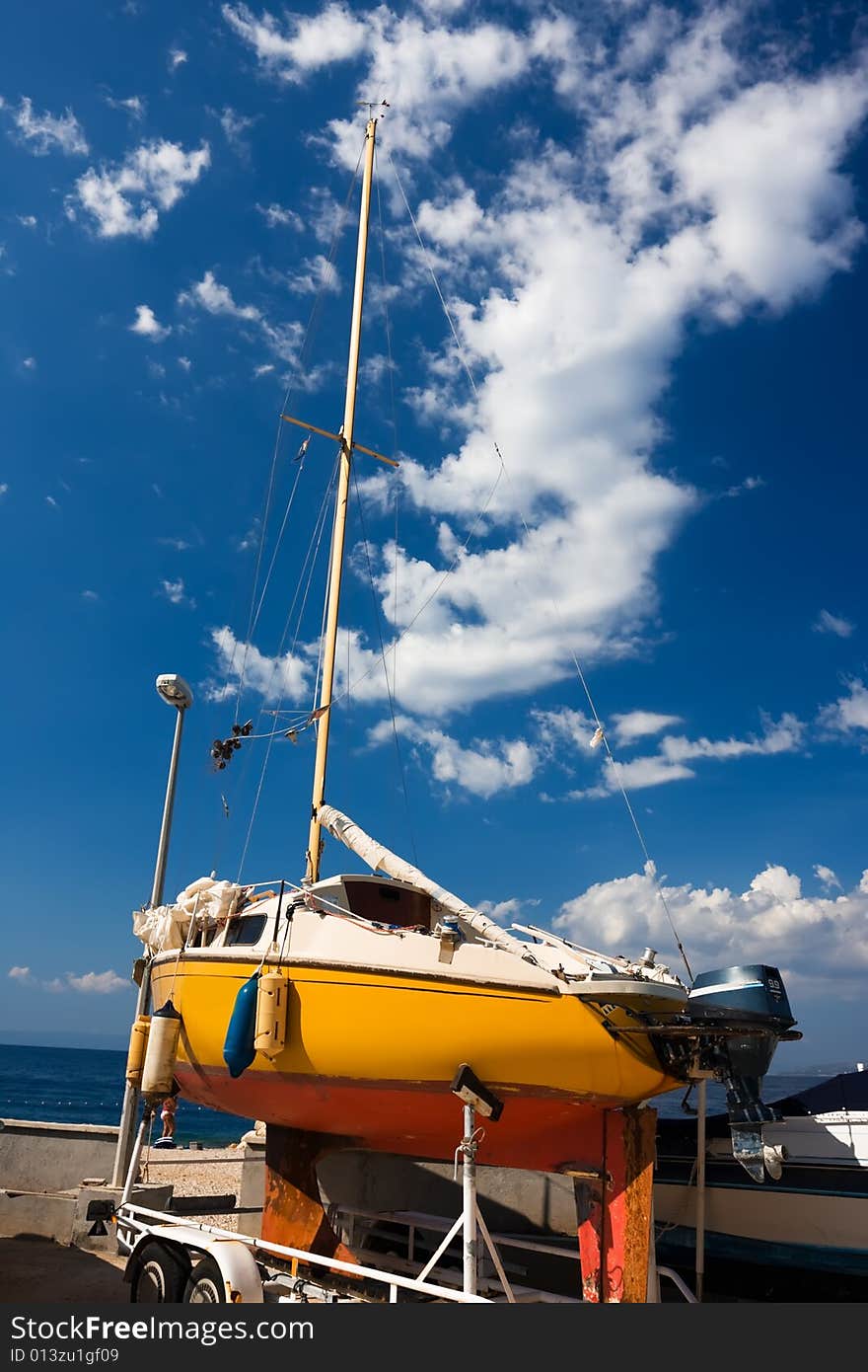 Yellow Yacht