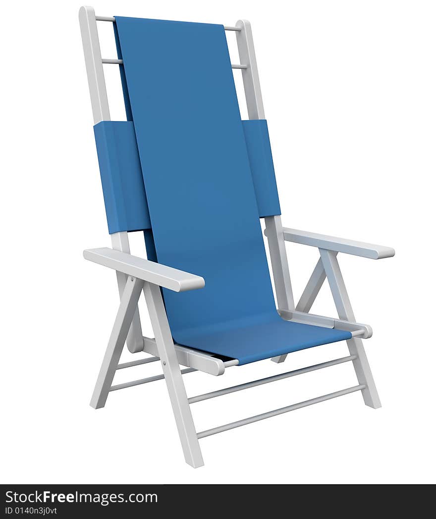 Image of armchair. White background.