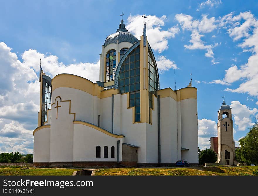 Orthodox church in Chortkiv Ukraine