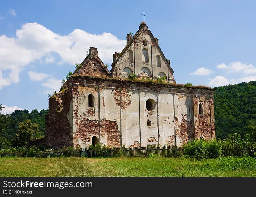 Old church in ruins