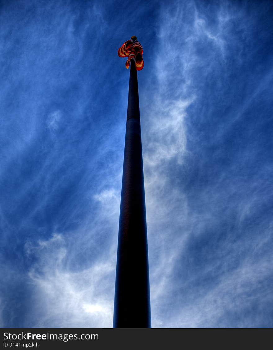 American Flag Pole