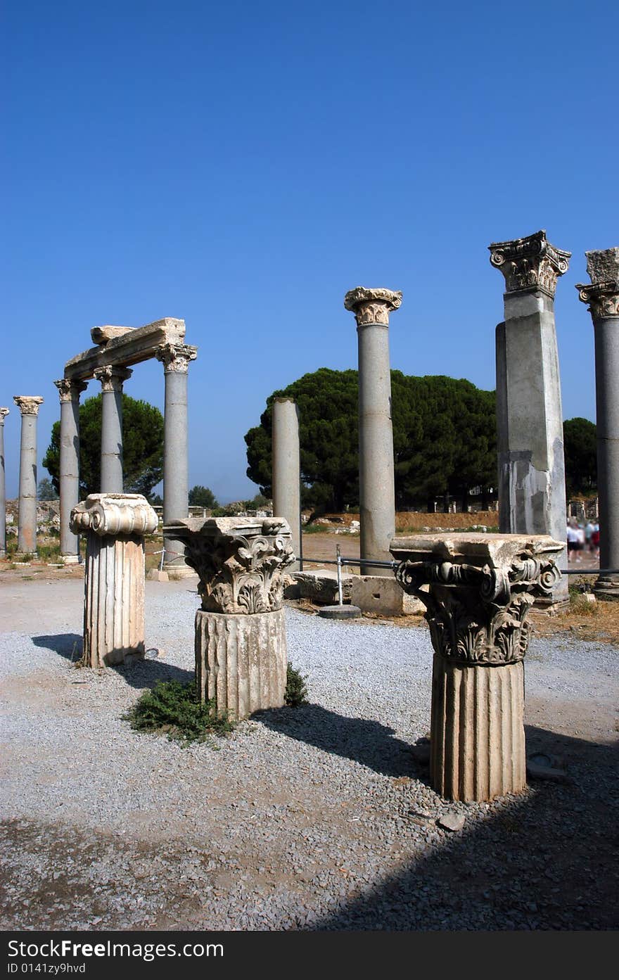 Ancient temple in Ephesus