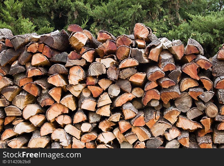 Pile of logs