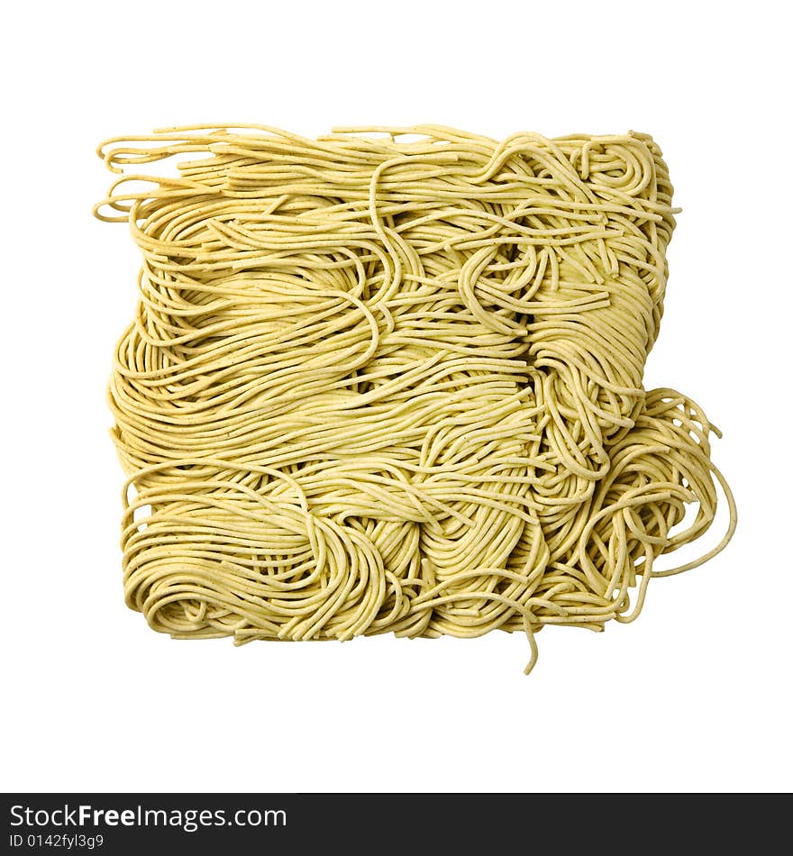 Whole Block Of Dried Egg Noodles