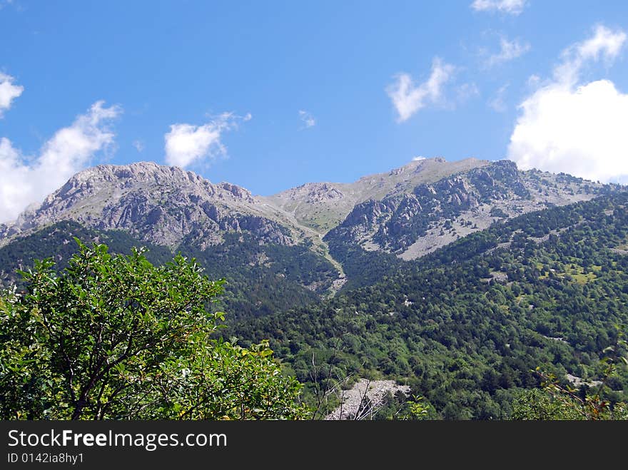 Mountains in Piedmont