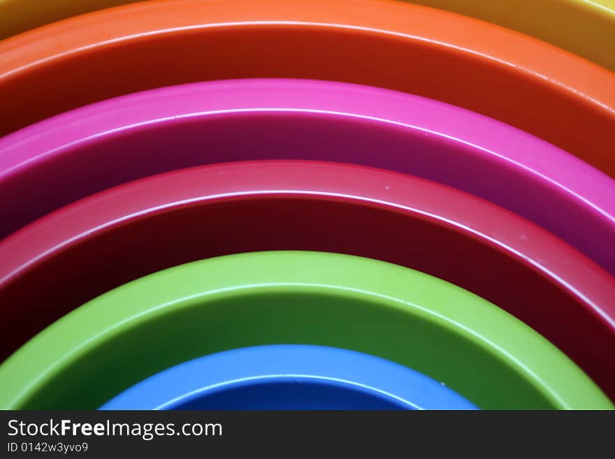 Plastic bowls