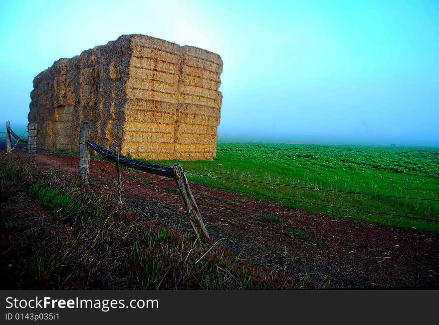 Hay bale