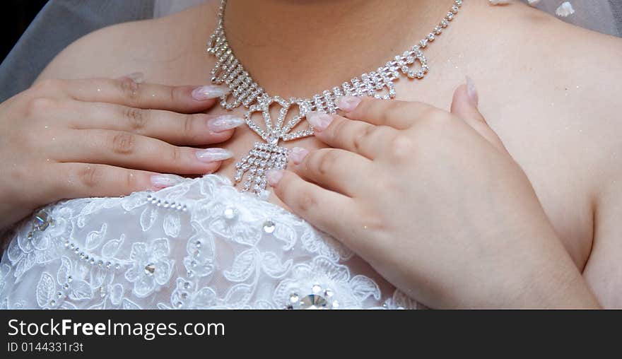 Bride necklace