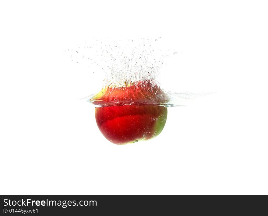 Apple In Water