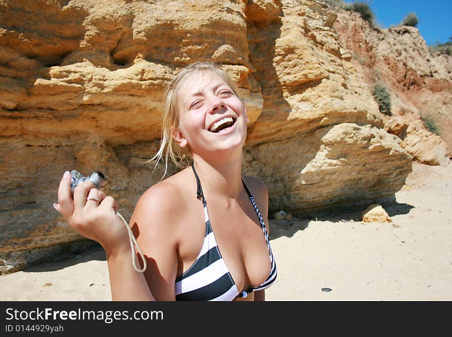 Girl with a camera