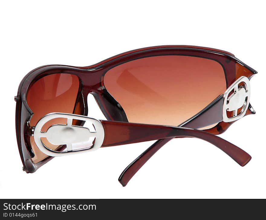 Smart sunglasses with white background. Smart sunglasses with white background