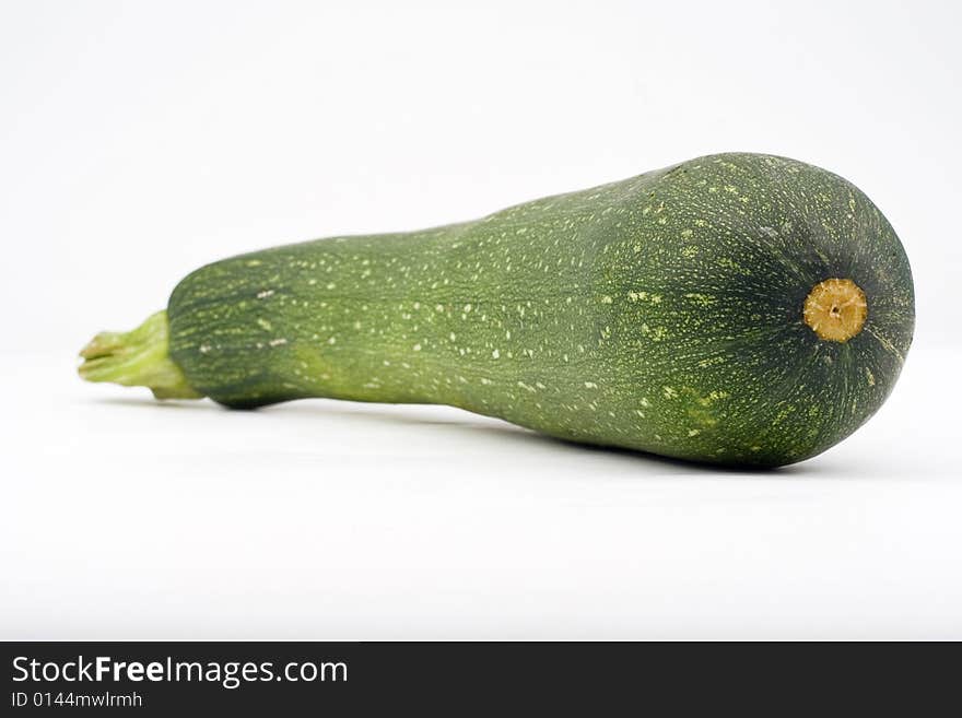 Fresh zucchini isolated