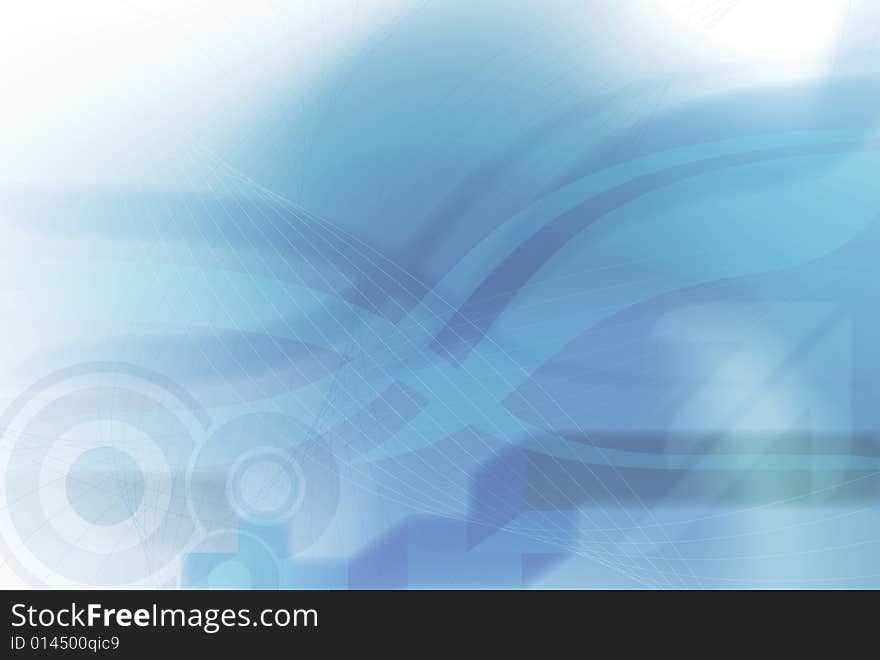 Abstract business background in blue tones. Abstract business background in blue tones.