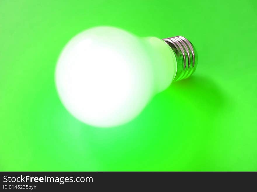 Illuminated lightbulb