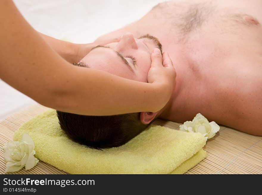 Man in massage