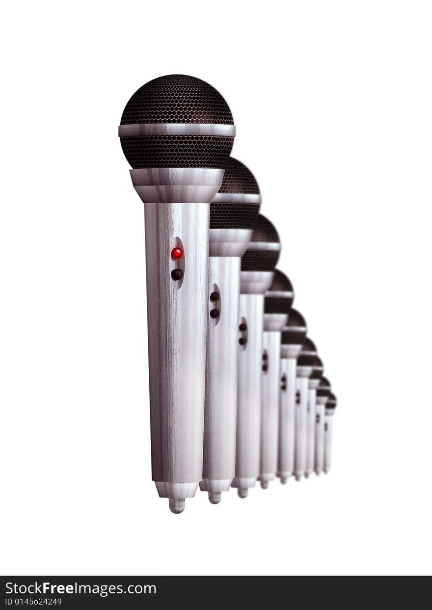 Microphone Row