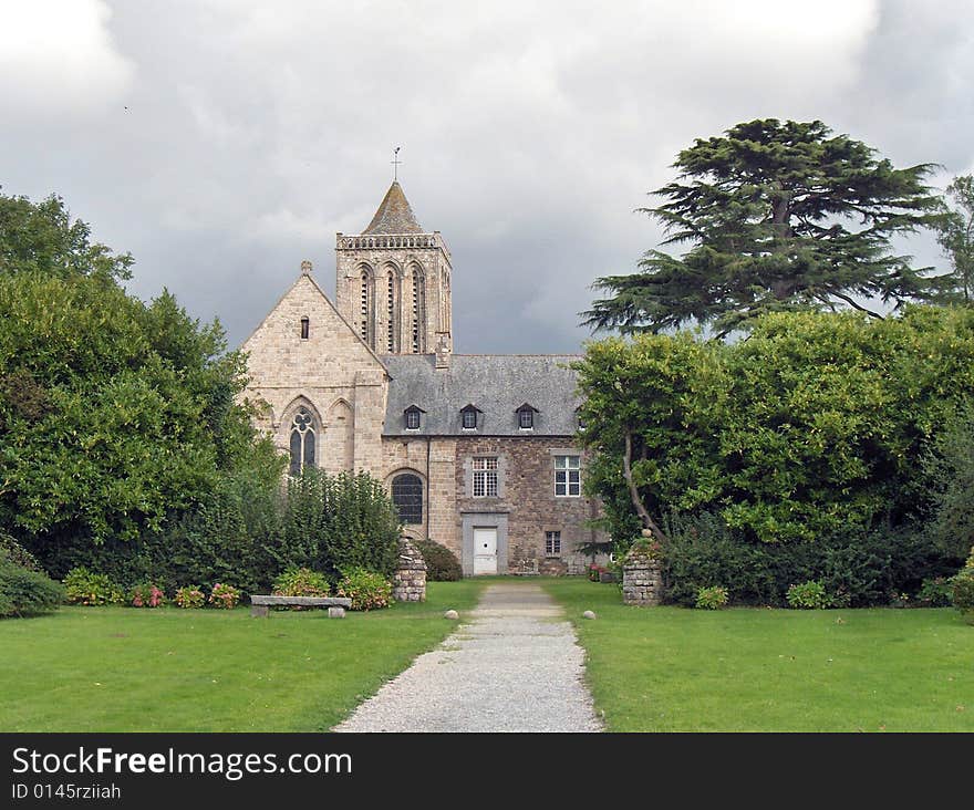 Abbey de la Lucerne. Normandy,France