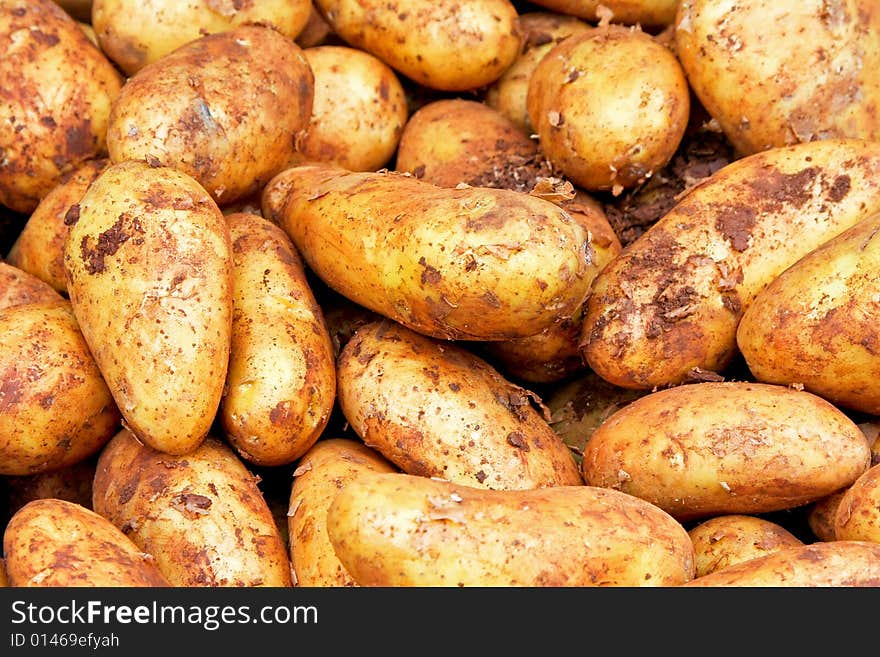 Potatoes With Dirt