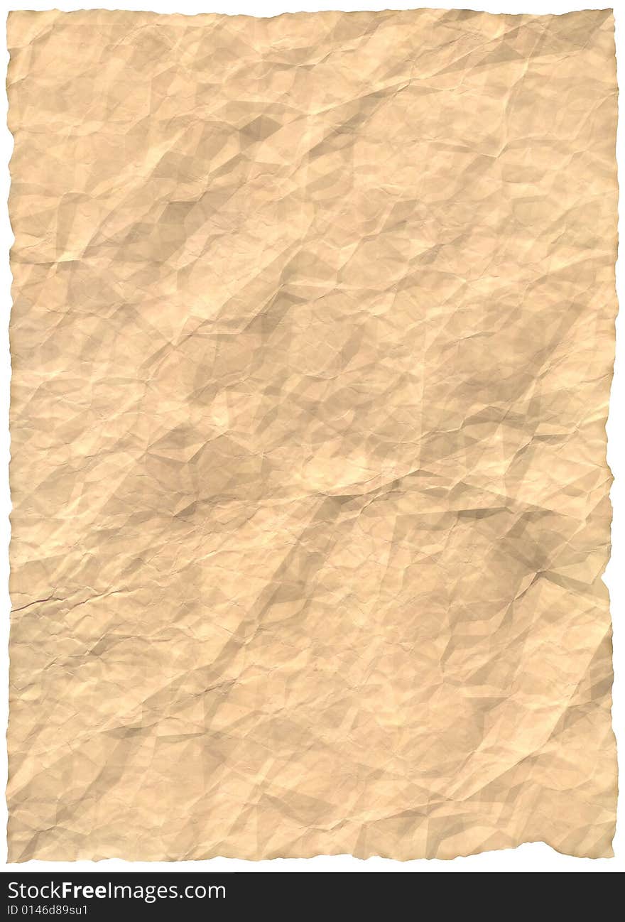 Vintage Old Retro Ripped Paper