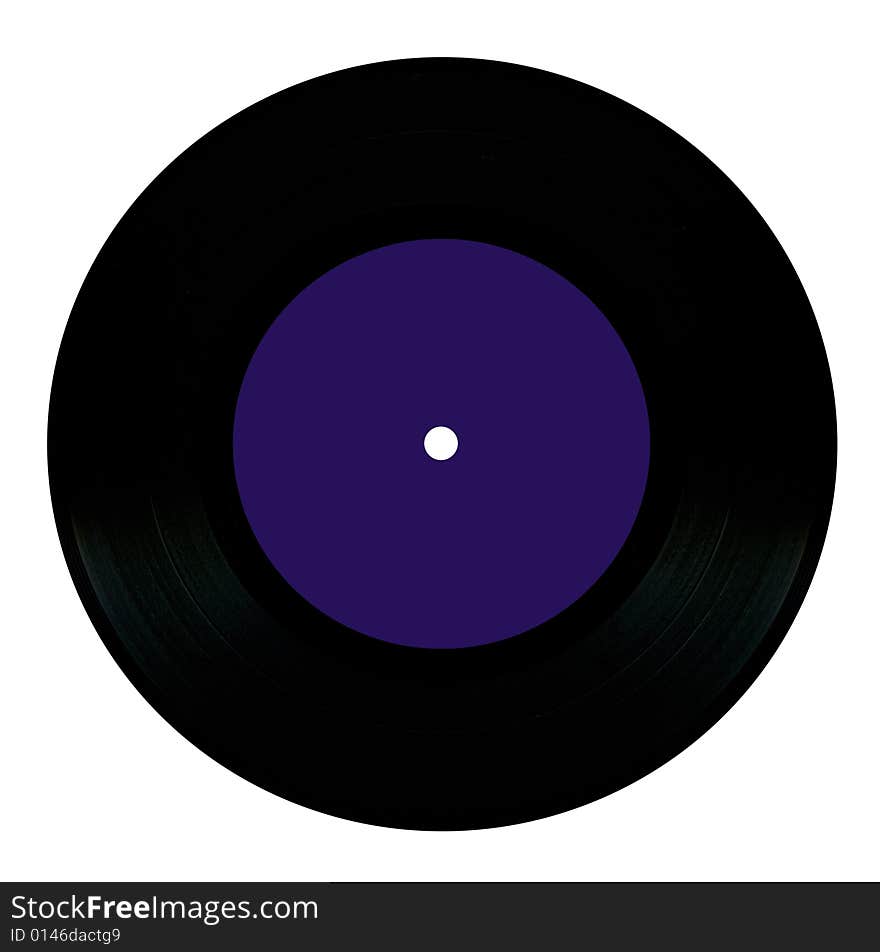 Vintage vinyl record