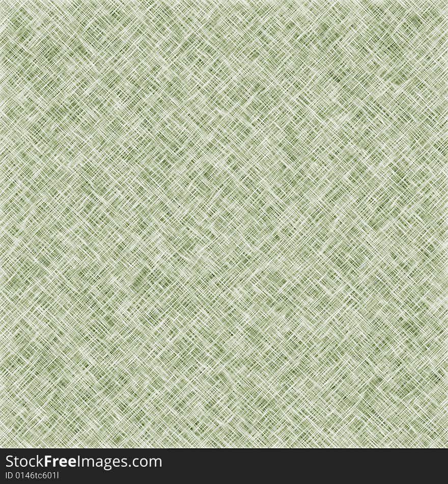 A green fibres textured background. A green fibres textured background