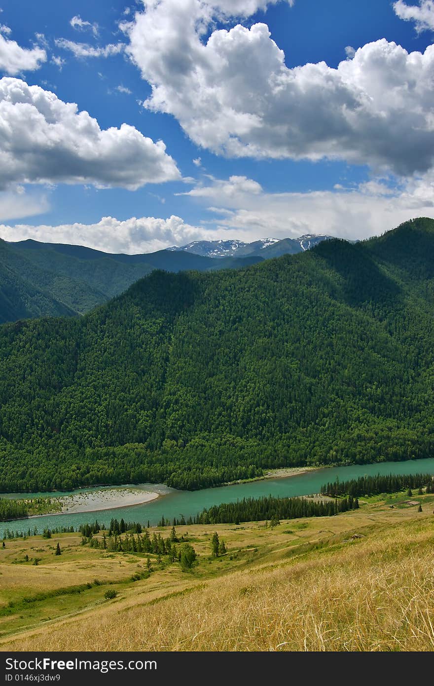 River in the mountains