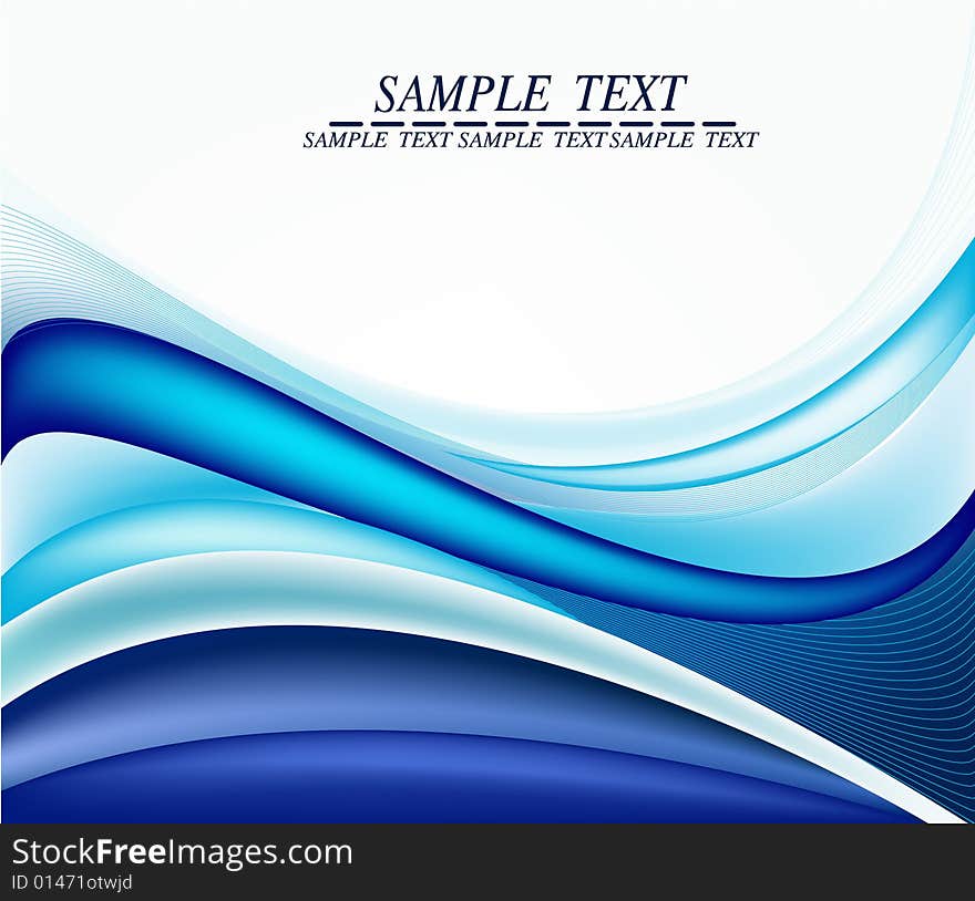 Abstract vector illustration artistic background