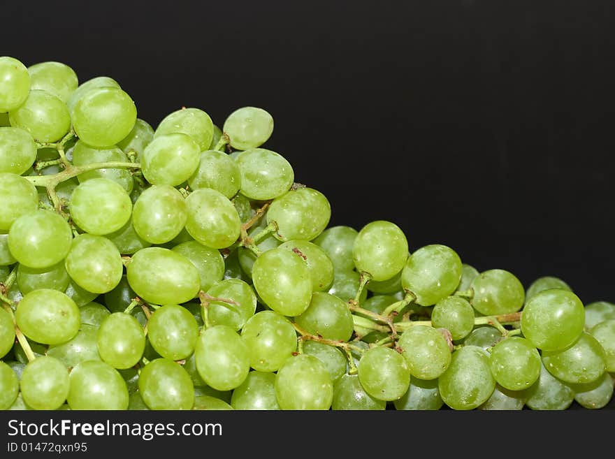 Grapes On Black