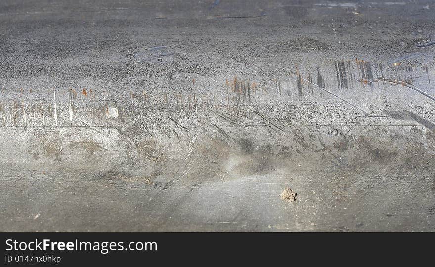 A close up picture of metal pipe. A close up picture of metal pipe