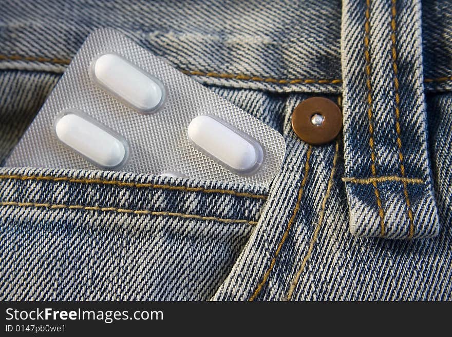 Pills In The Jeans Pocket