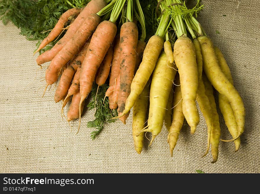 Organic mixed carrots