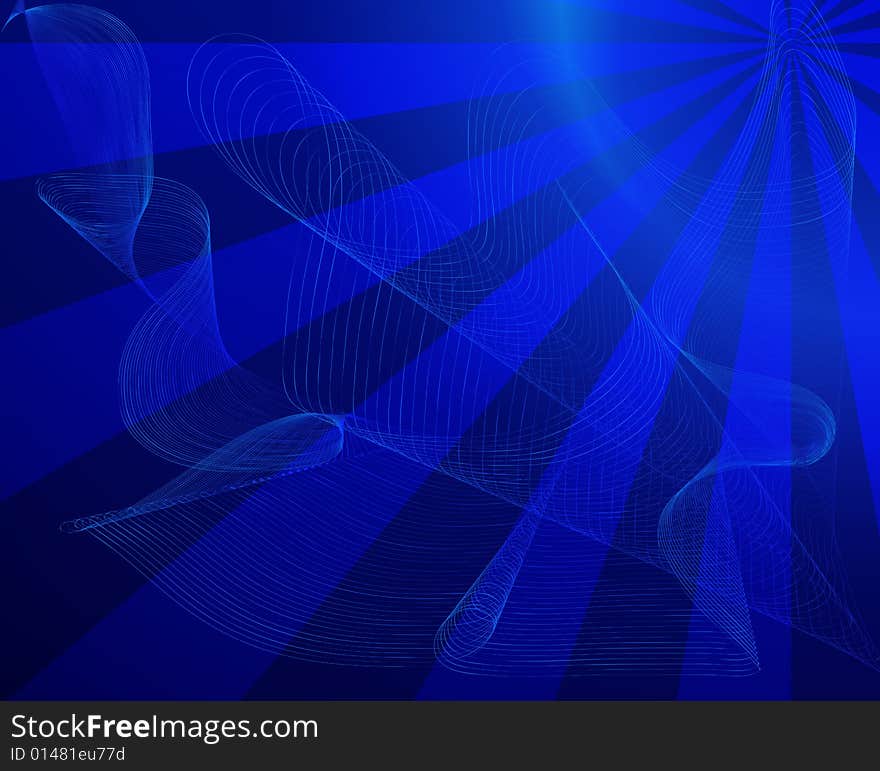 Abstract background blue illustration. Abstract background blue illustration.