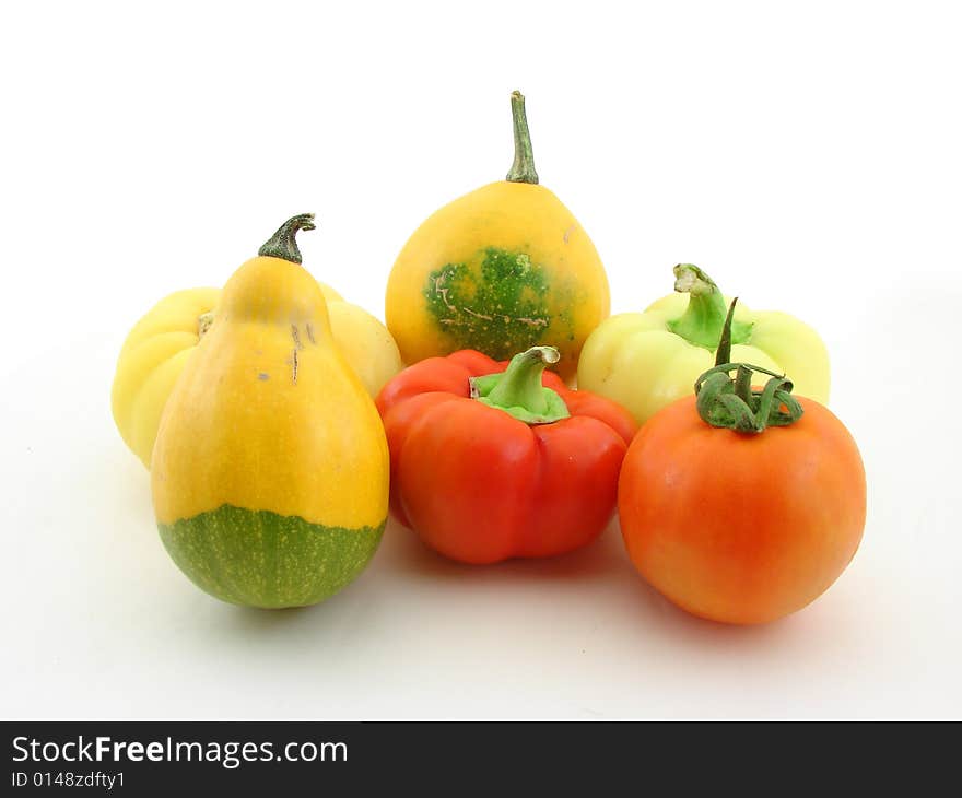 Vegetables And Flowers